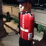 British Royal Guard Statue in Niagara Falls