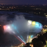 Illumination of Niagara Falls