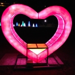 Heart Animated Display at the Winter Festival of Lights