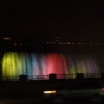 Illumination of Niagara Falls Attraction