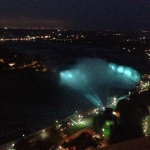 Illumination of Niagara Falls