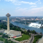 Skylon Tower Niagara Falls Shot