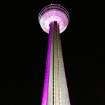 Skylon Tower at Night