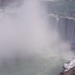 Mist from Niagara Falls