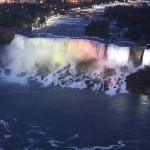 Illumination of the Niagara Falls