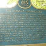 Niagara Escarpment Sign