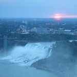 Sunrise in Niagara Falls