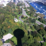 Overhead Picture of the Surround Niagara Falls Area