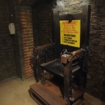 Shocker Chair at the Movieland Wax Museum