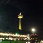 Skylon Tower at Night