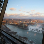 View of the Falls from the Revolving Dining Room