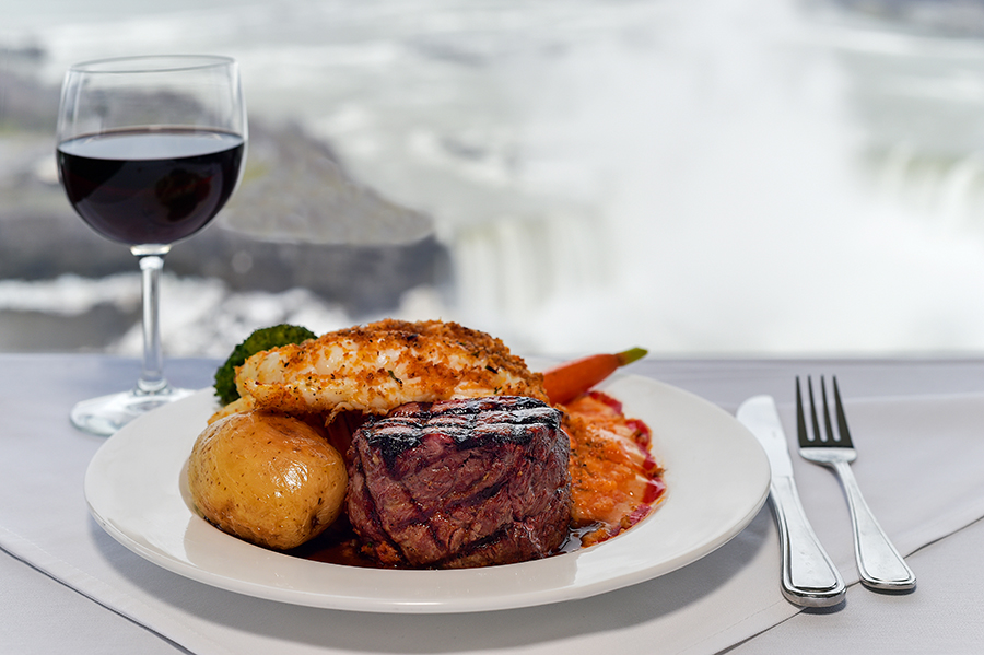 Lunch Menu Revolving Dining Room At Skylon Tower Skylon