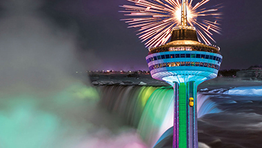 Skylon Tower New Year's Eve in Niagara Falls