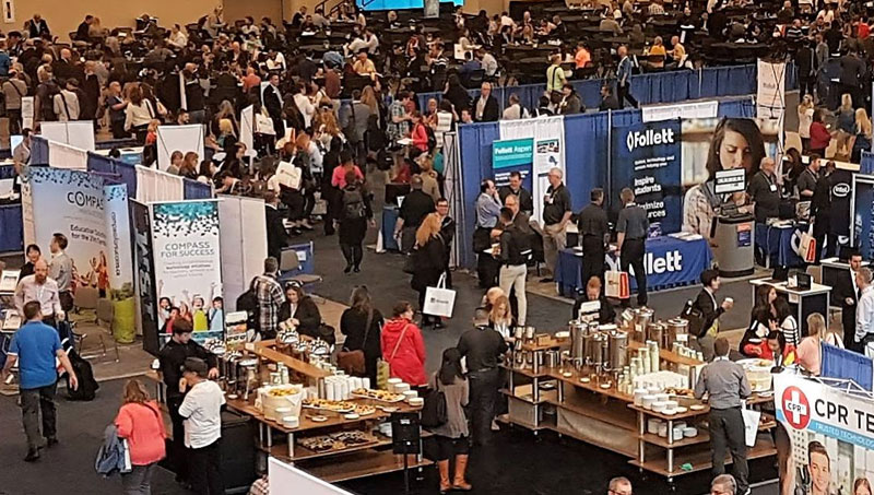 People attending a Conference