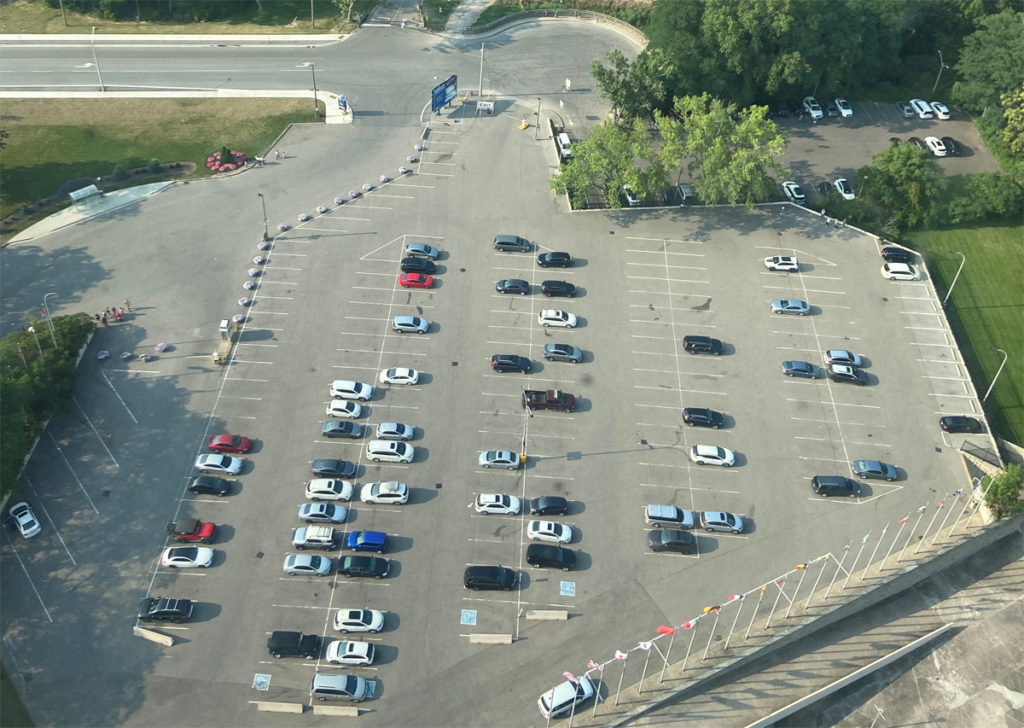 Skylon Tower Parking Lot A. 