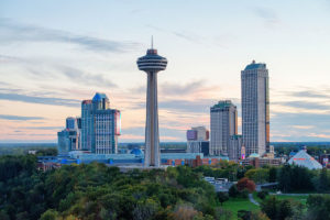 Skylon Tower exterior shot