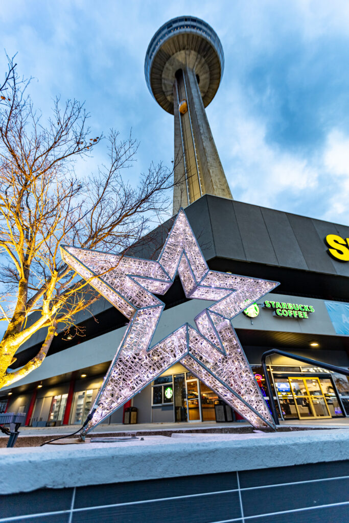 Skylon Tower in the Winter