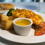 Skylon Tower Lobster Tail meal